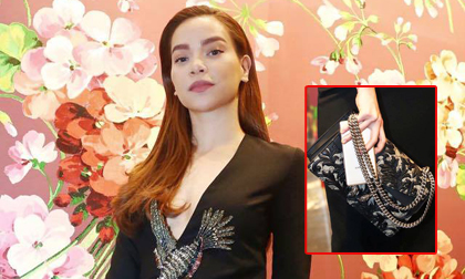 Hà Hồ bị chê khi diện đồ hiệu trăm triệu nhưng lại dùng điện thoại kém sang