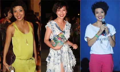 Soi gu thời trang 'thảm họa' của MC Thùy Minh