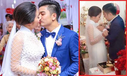 Vân Trang diện áo dài trắng thuần khiết trong lễ đính hôn