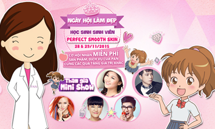 Teen háo hức tham gia ngày hội làm đẹp miễn phí tại TP.HCM
