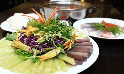 Lẩu bông cá lăng - Đậm đà hương vị miền Tây