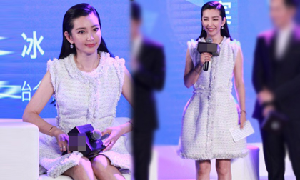 Lý Băng Băng mặc váy như 'bao tải' tại sự kiện