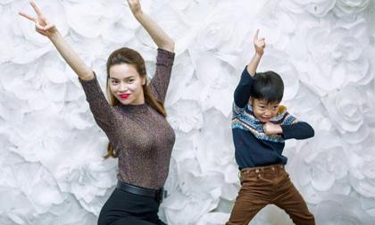 Hồ Ngọc Hà tổ chức sinh nhật ấm áp bên con trai Subeo