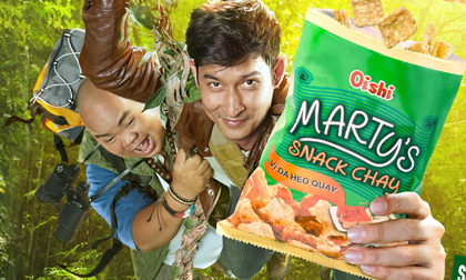 Oishi Marty’s Snack Chay – Kích thích từng tế bào vị giác