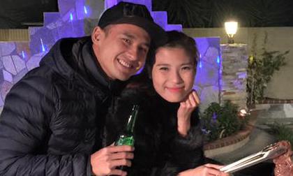 Lương Thế Thành và Thúy Diễm tình cảm ăn mừng Lễ Tạ ơn