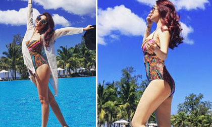 Ngẩn ngơ với đường cong hút mắt của Pha Lê