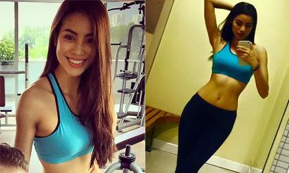 Phạm Hương khoe dáng chuẩn sau thời gian ăn kiêng cực khổ