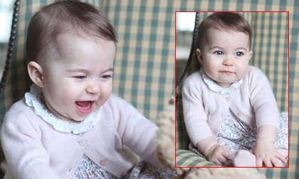 Hoàng gia Anh công bố hình ảnh mới nhất của tiểu Công chúa Charlotte