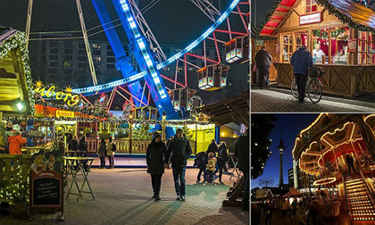 Tận hưởng không khí Giáng sinh bao trùm khắp nước Đức