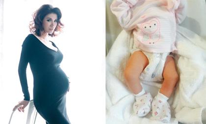Trang Trần sinh con gái đầu lòng nặng 3,5 kg
