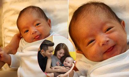 Khánh Thi tiết lộ loạt ảnh con trai cực kháu khỉnh lúc 21 ngày tuổi