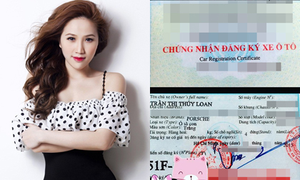 Bảo Thy khoe khéo mới tậu xe sang