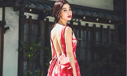 Diễm My 9x khoe lưng trần gây 'náo loạn' phố Nhật