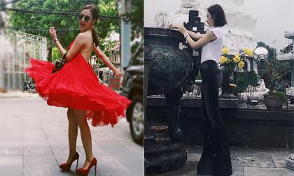 Angela Phương Trinh phô diễn đôi chân dài 'bất thường'