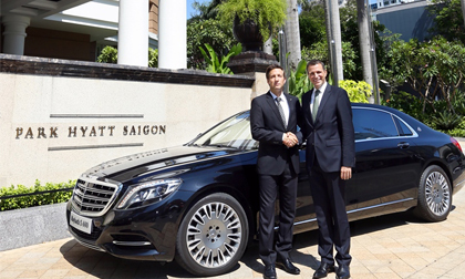 Park Hyatt Saigon ra mắt đội xe đưa đón đẳng cắp thế giới