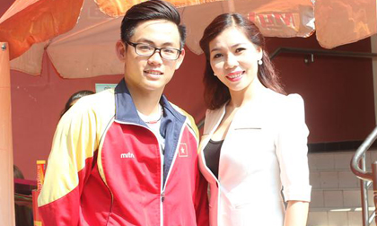 Vũ Thị Hương và Lâm Quang Nhật cùng nhãn hàng MyVita đồng hành tại Giải Vô địch Thể dục Aerobic Châu Á 2015