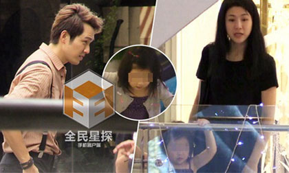 Lộ ảnh 'nam thần' Chung Hán Lương sang Thái Lan hội ngộ vợ con