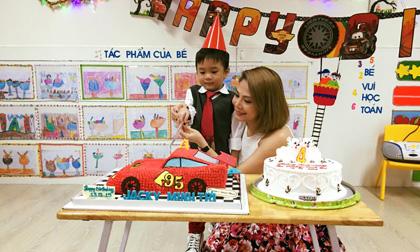 Thanh Thảo tổ chức sinh nhật sớm cho con trai nuôi