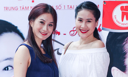 Thân Thúy Hà, Phi Ngọc Ánh cùng dàn mỹ nhân xinh đẹp mừng khai trương nha khoa Đại Nam