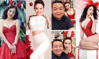 Style nóng bỏng của sao Việt trong dịp lễ Noel
