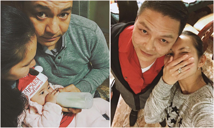 Kim Hiền lần đầu đón Giáng sinh cùng gia đình nhà chồng