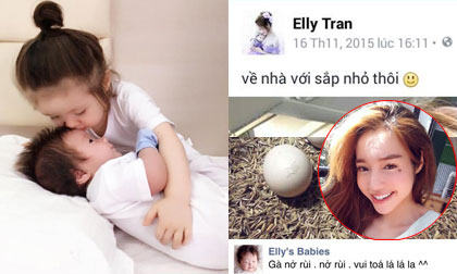 Thêm loạt bằng chứng Elly Trần bí mật sinh con lần 2