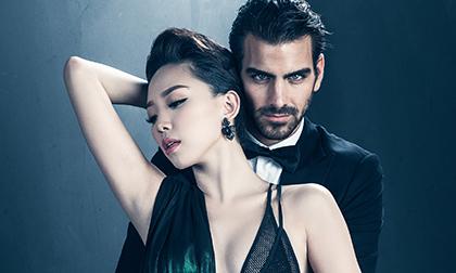 Vắng Hoàng Touliver, Tóc Tiên tình tứ hết cỡ bên trai Tây