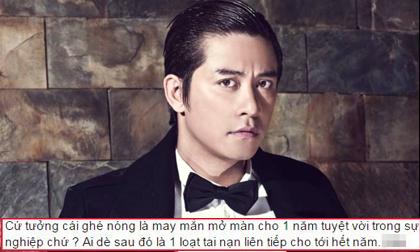  Tuấn Hưng 'phát điên' vì một năm gặp 'tai nạn' liên tiếp