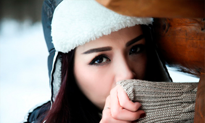 Thúy Hằng đẹp mê mẩn giữa mùa đông nước Nga