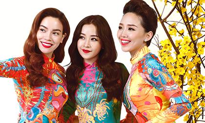 Dàn sao Việt diện áo dài rộn ràng đón Tết