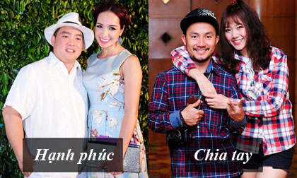 Những cặp đôi 'đũa lệch' nổi tiếng showbiz Việt giờ ra sao?
