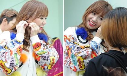 Hari Won tươi rói hết cỡ trở lại công việc sau khi chia tay Tiến Đạt