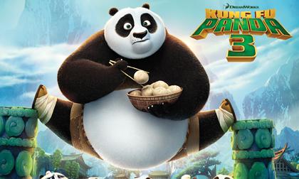 Gấu trúc Po gặp cô nàng vũ công múa lụa Mei Mei trong 'Kungfu Panda 3'