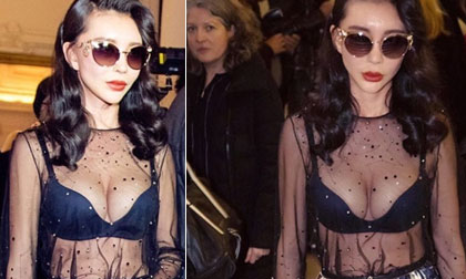 'Thảm họa thẩm mỹ' Củng Tân Lượng gây sốc với kiểu mặc như không