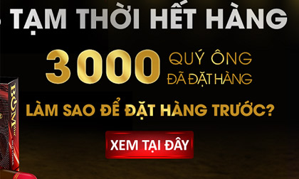 Vì sao BOMdin – 'Vũ khí bí mật của quý ông' liên tiếp cháy hàng?