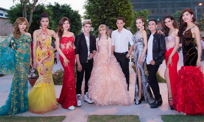 Lunia Vân Khánh cùng Tôn Nguyên Bảo nổi bật bên dàn mẫu