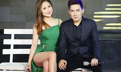 Hương Tràm diện váy xẻ cao quyến rũ Quang Hà trong đêm Valentine