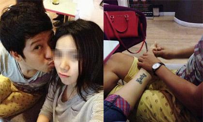 Lại lộ ảnh Trường Giang hôn và mát xa chân cho cô gái lạ