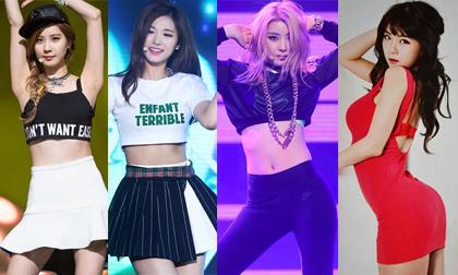 'Đọ' thân hình gợi cảm của 4 em út trong các nhóm nhạc nữ Kpop