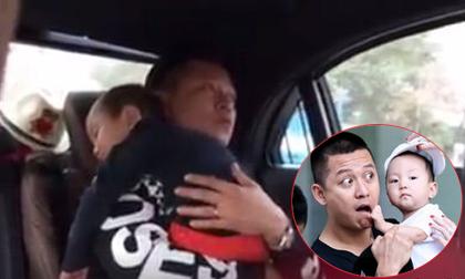 Tuấn Hưng 'gây sốt' khi hát ru con trên xe ô tô