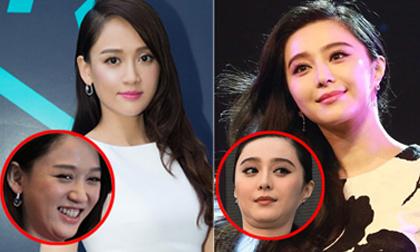 Những pha lộ cằm hai ngấn của mỹ nhân Hoa ngữ đình đám