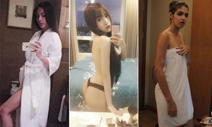 Sao Việt trông thế nào sau khi tắm xong?