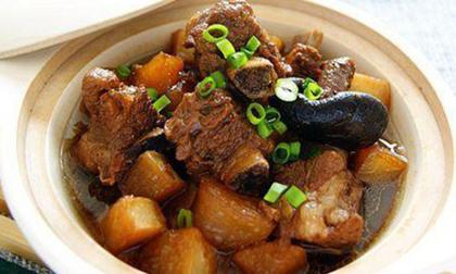 Hướng dẫn cách làm món sườn kho củ cải thơm ngon