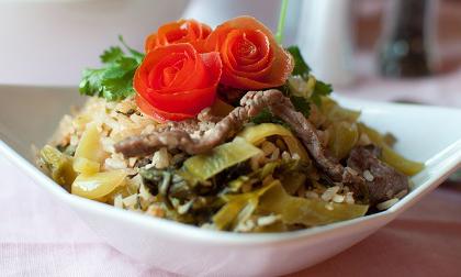 Cơm rang dưa bò - món ngon đổi bữa cho cả nhà