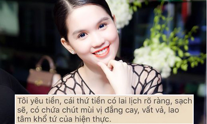 Ngọc Trinh: 'Tôi yêu tiền, cái thứ tiền có lai lịch rõ ràng, sạch sẽ'