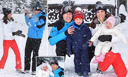 Hoàng tử bé George và em gái đáng yêu trong chuyến du lịch 