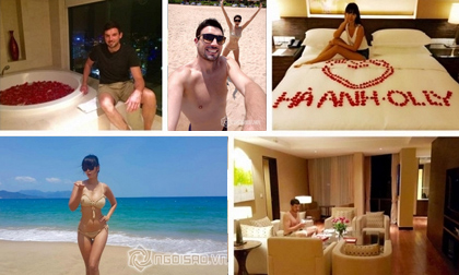 Hà Anh và chồng sắp cưới tận hưởng cuối tuần lãng mạn 