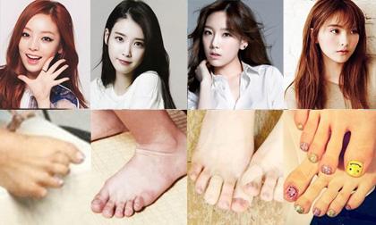 Top 5 nữ thần tượng Kpop xinh đẹp nhưng lại có bàn chân xấu dị 