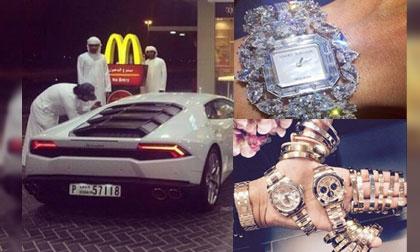 Choáng ngợp với hình ảnh khoe 'cuộc sống trên tiền' của hội con nhà giàu