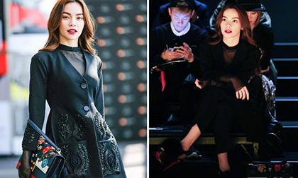 Hồ Ngọc Hà nổi bật trên hàng ghế VIP ở Tokyo Fashion Week